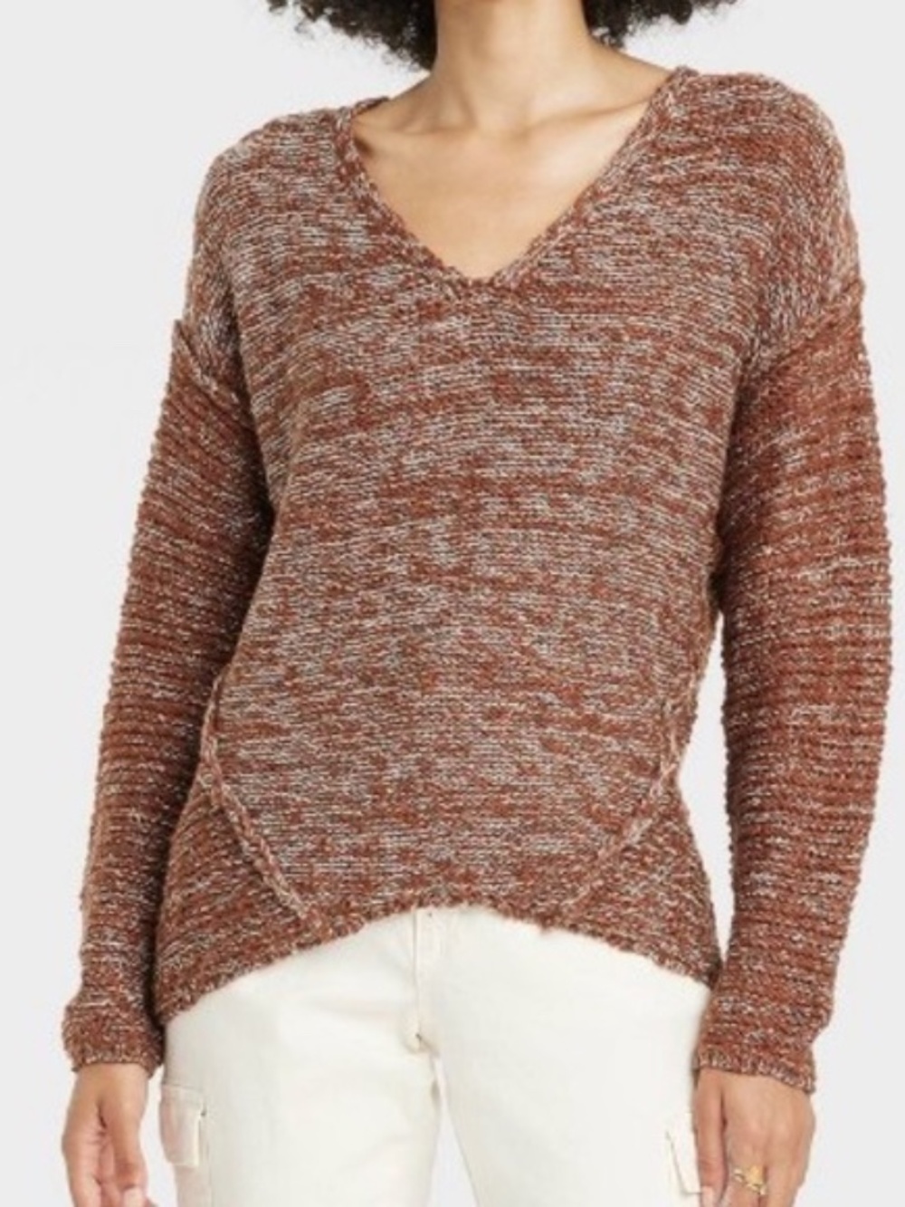 Universal Thread Brown Chunky Knit Sweater